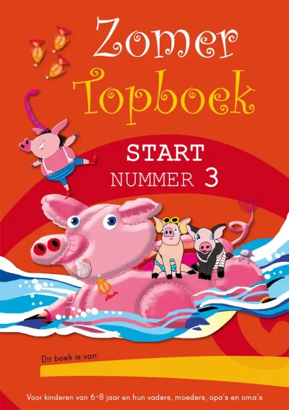 Zomertopboek / start nummer 3