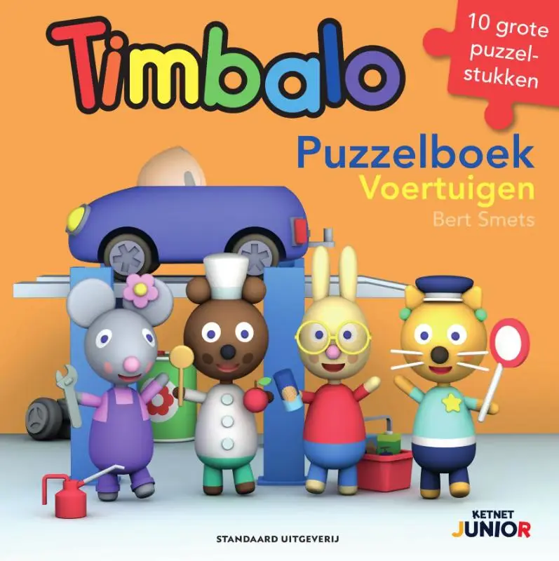 Puzzelboek voertuigen