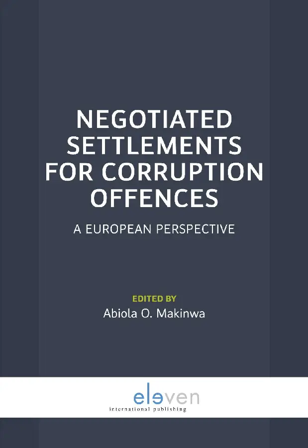 Negotiated settlements for corruption offences