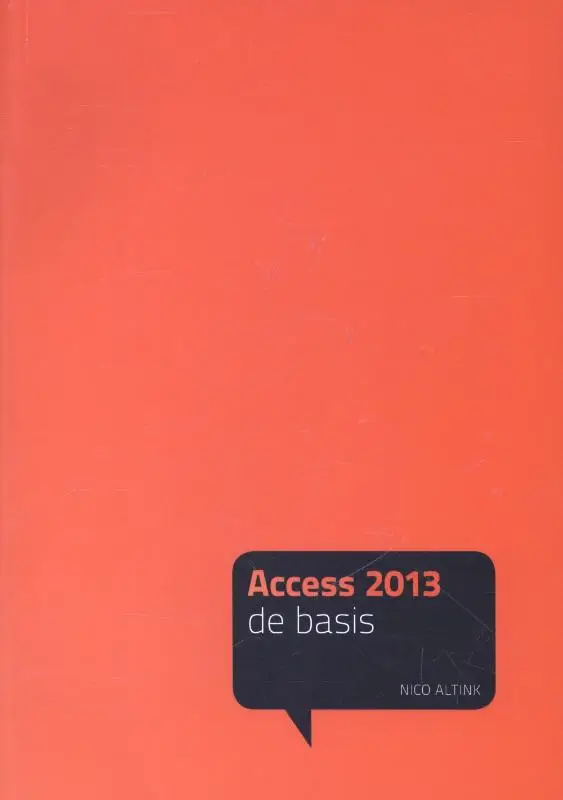 Acces 2013 / De basis