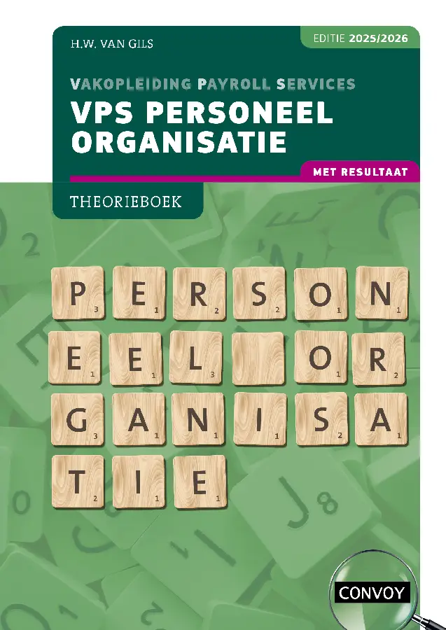 2025/2026 / VPS Personeel Organisatie / Theorieboek