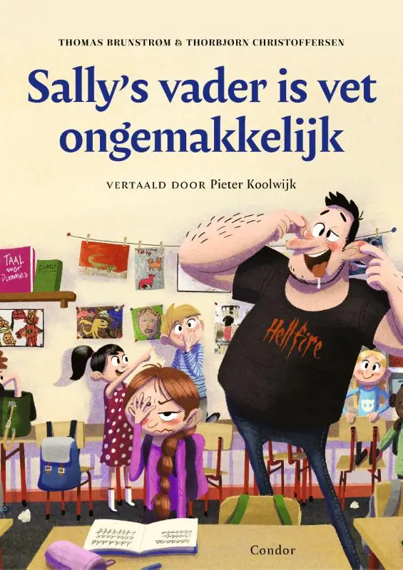 Sally's vader is vet ongemakkelijk