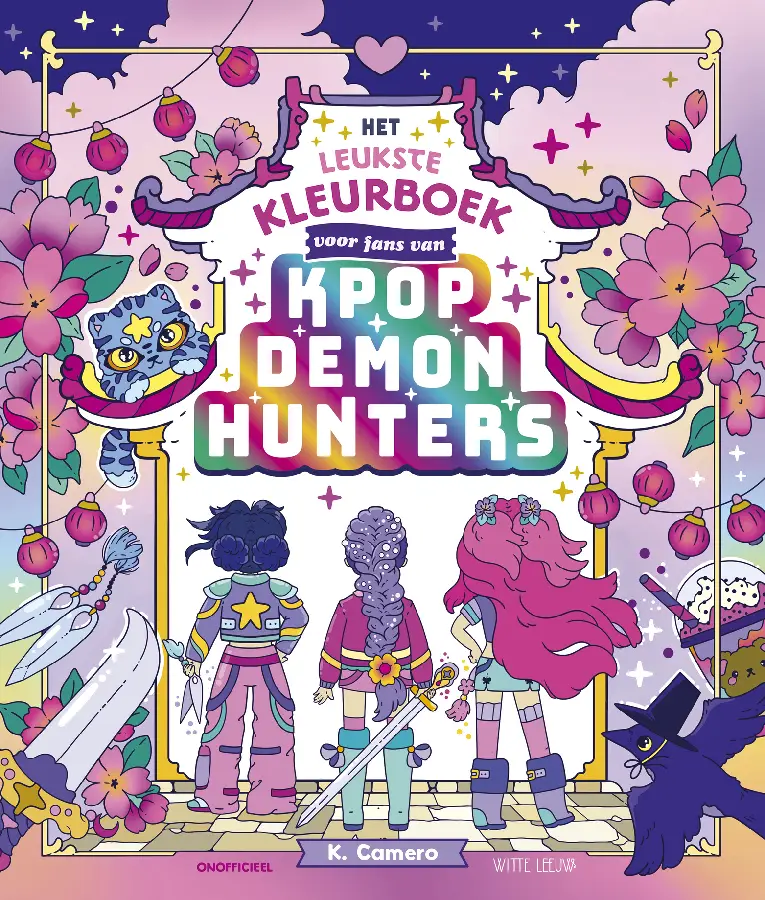 Het leukste kleurboek voor fans van KPop Demon Hunters