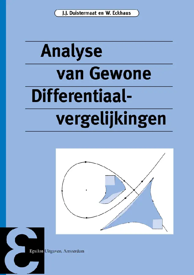 Analyse van gewone differentiaalvergelijkingen