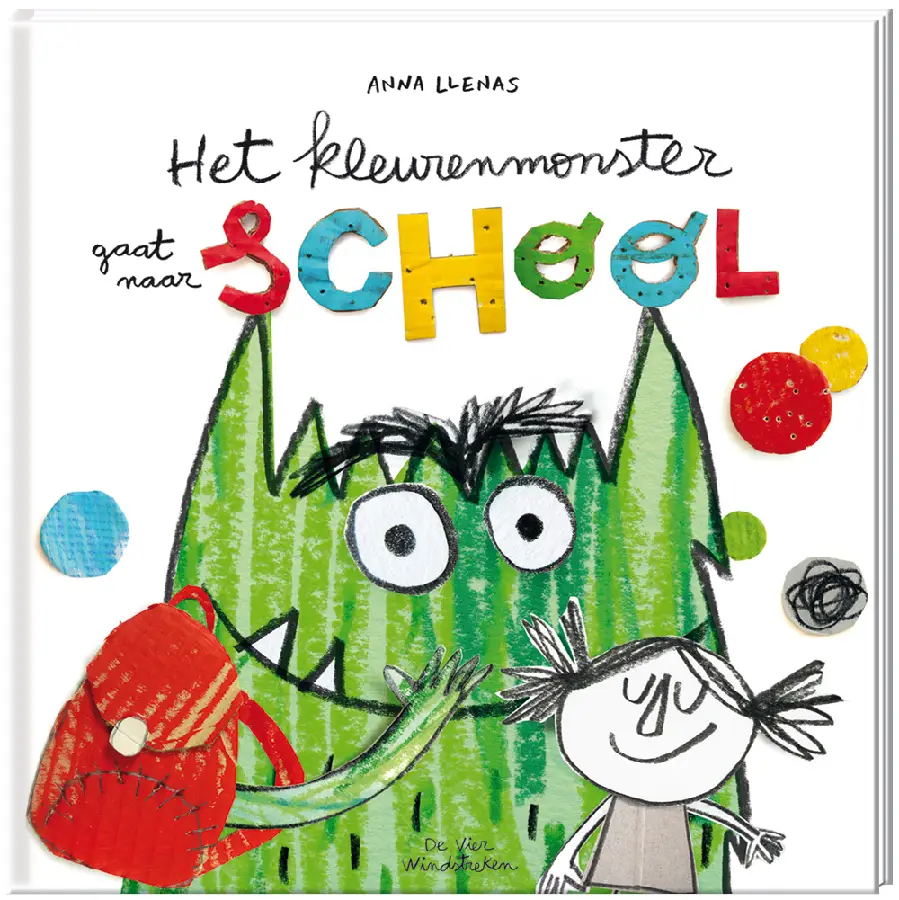 Kleurenmonster gaat naar school