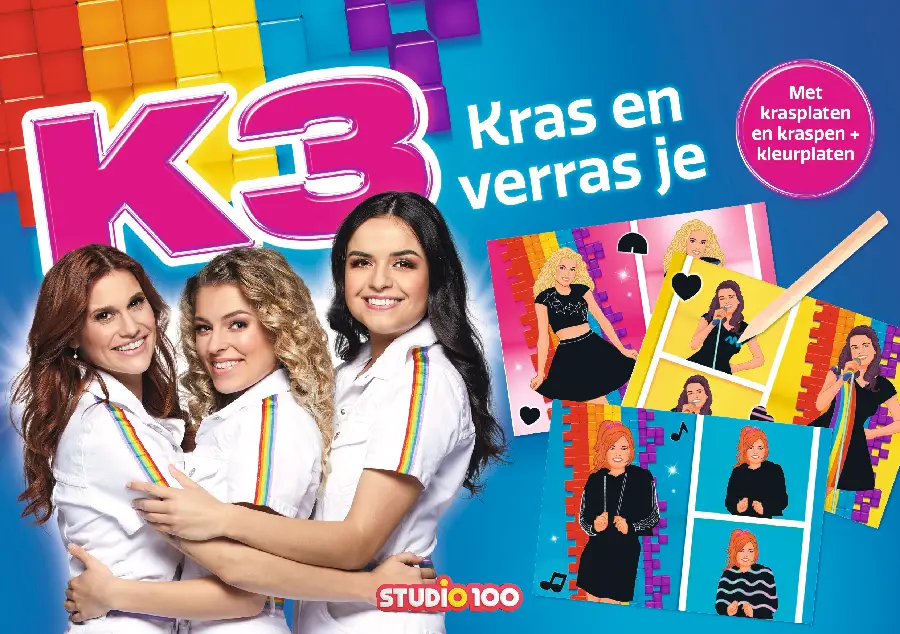 K3 krasboek: Kras en verras je