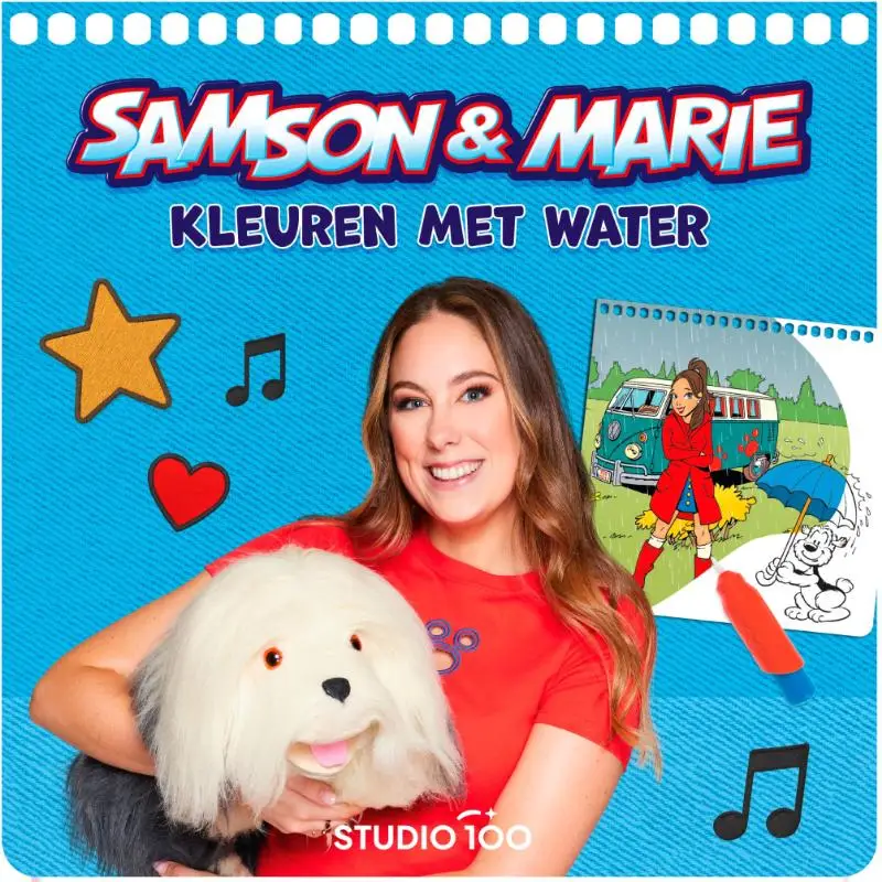 Samson & Marie : Kleuren met water