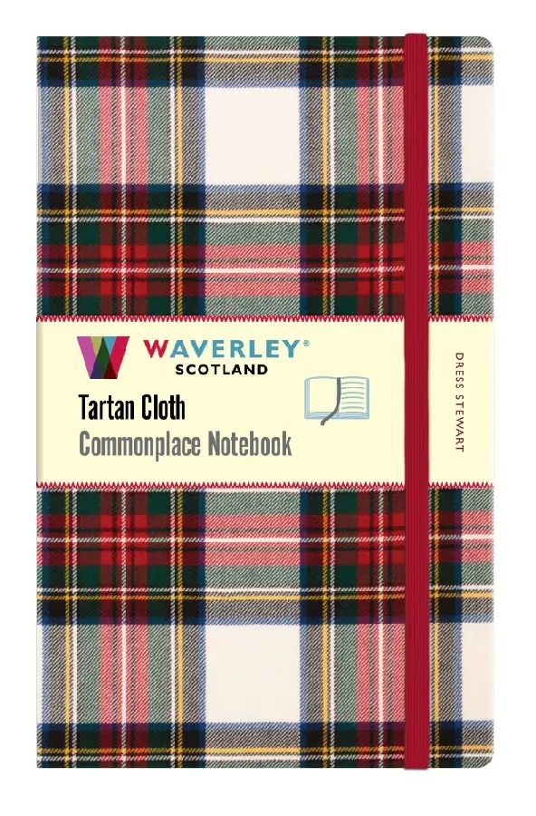 Waverley Commonplace Notebooks: Dress Stewart Large Notebook