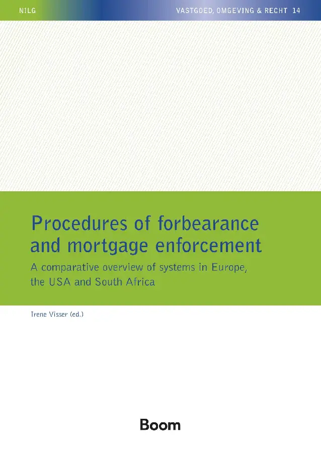 Procedures of forbearance and mortgage enforcement