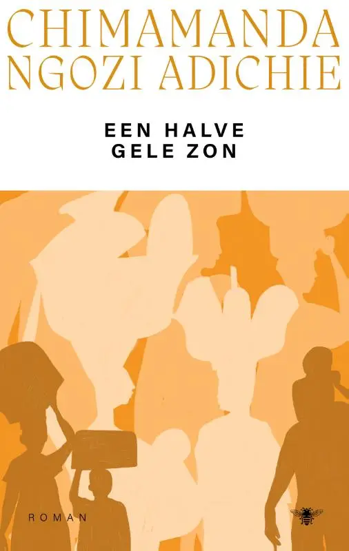 Een halve gele zon
