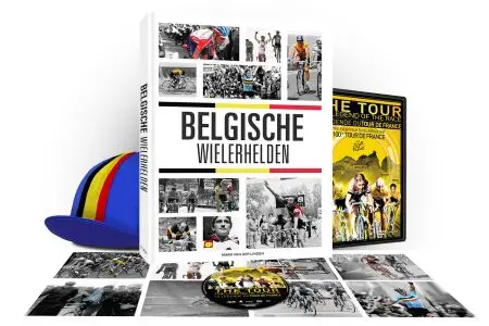 Belgische wielerhelden box Boek + dvd + extras