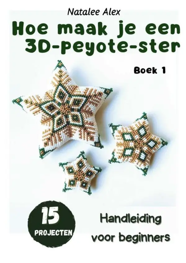 Hoe naai je een 3D Peyote-ster?