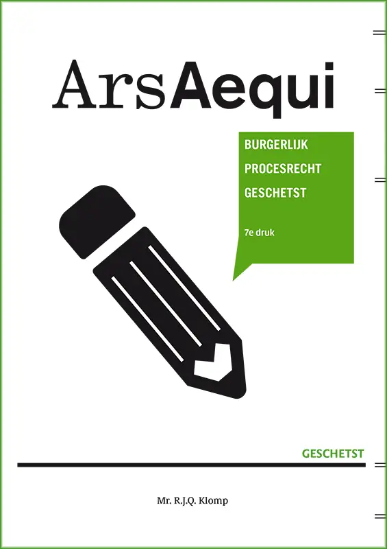 Burgerlijk procesrecht geschetst
