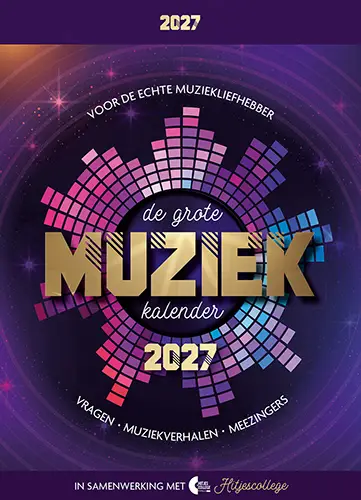 Scheurkalender 2027 De grote muziekkalender