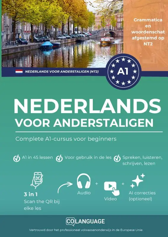 Nederlands voor anderstaligen - Complete A1-cursus voor beginners