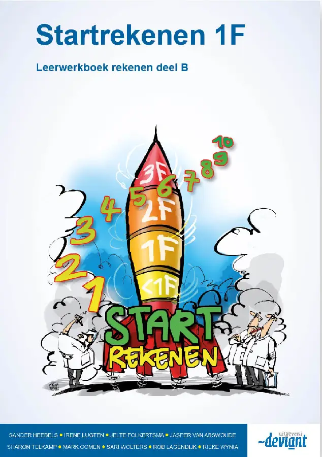 Deel B rekenen / Startekenen 1F / Leerwerkboek