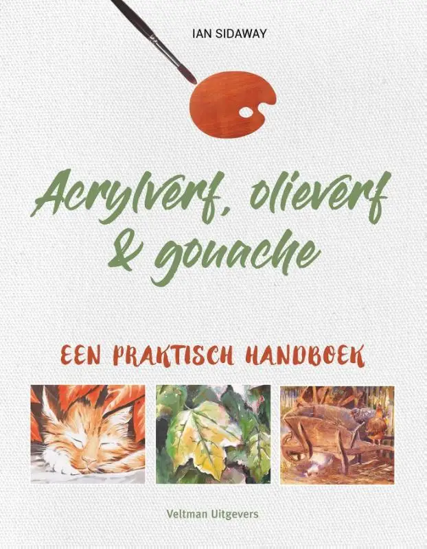 Acrylverf olieverf & gouache