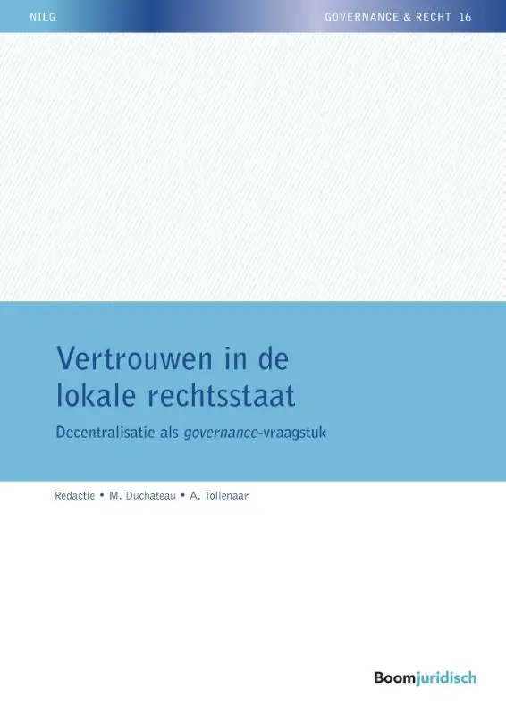 Vertrouwen in de lokale rechtsstaat