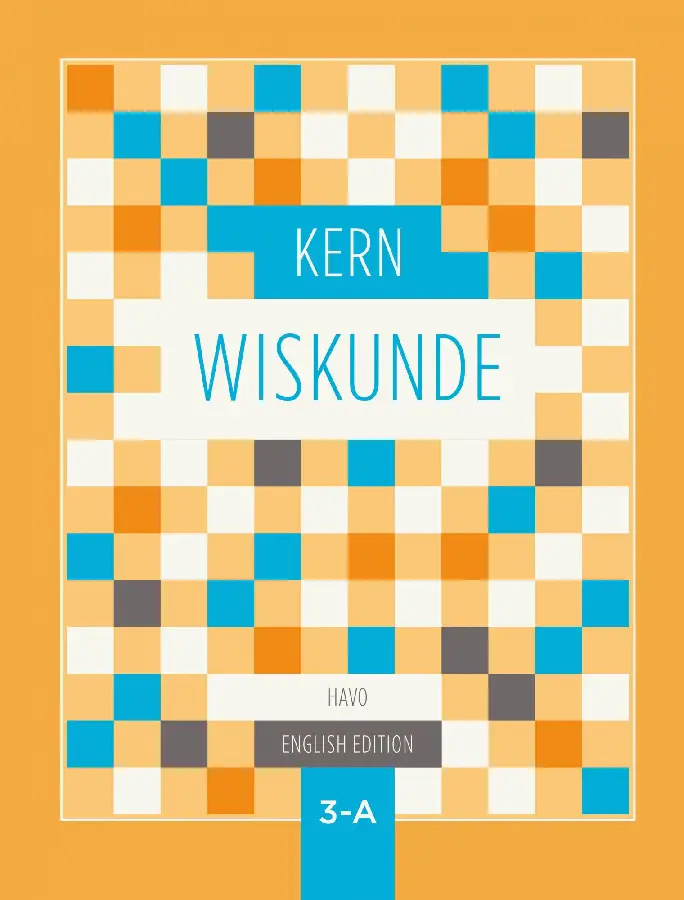 KERN Wiskunde leerboek havo 3 deel A - English edition