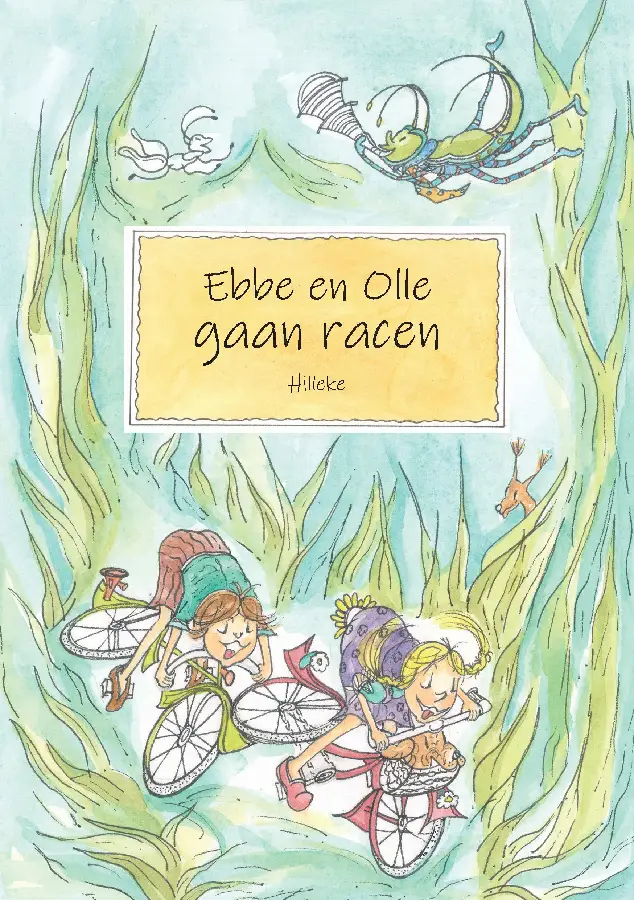 Ebbe en Olle gaan racen