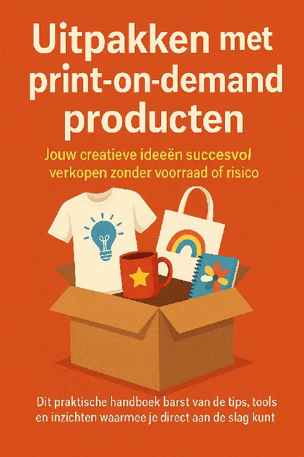 Uitpakken met print-on-demand producten