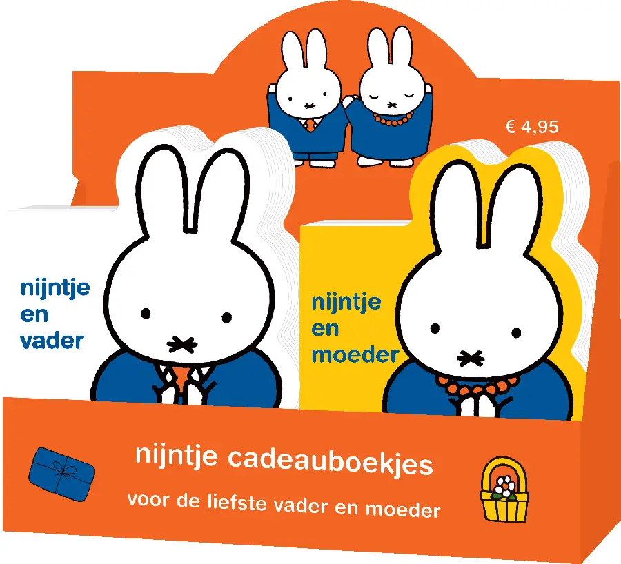 Display nijntje cadeauboekjes nijntje en