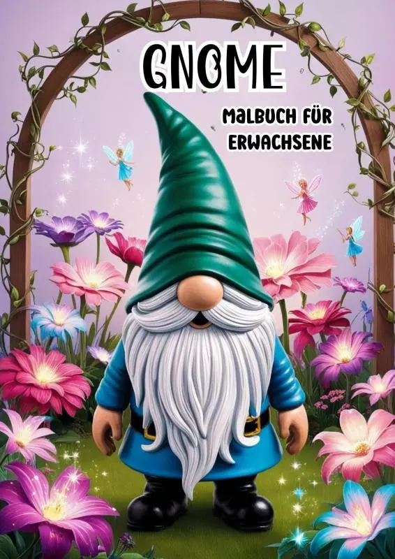 Gnome - Ausmalen für Erwachsene