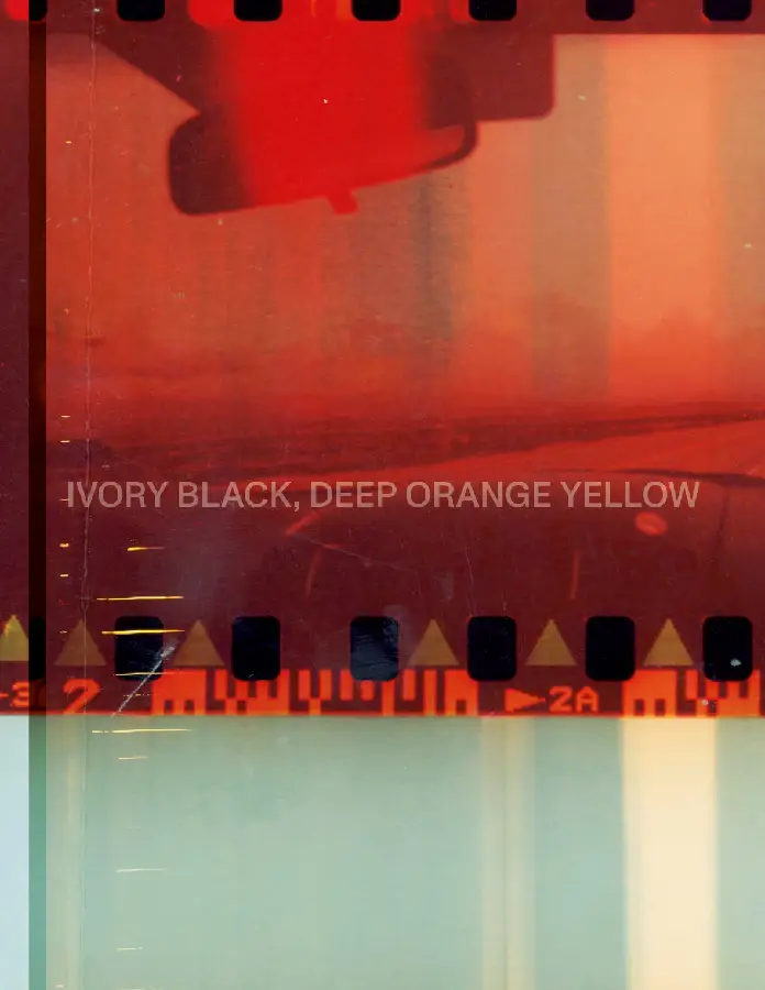 Ivory Black, Deep Orange Yellow