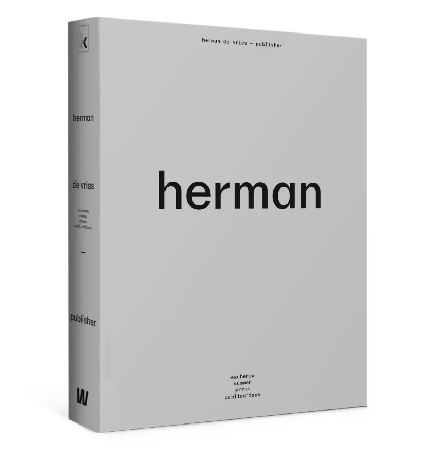 Herman de Vries - publisher