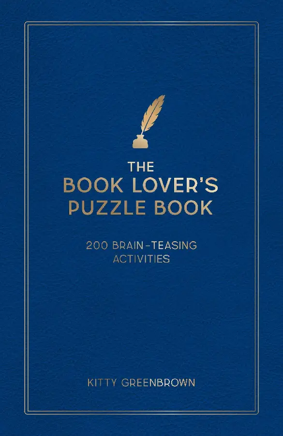 The Book Lover's Puzzle Book