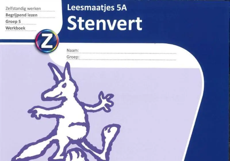 Stenvert Leesmaatjes 5 ex / 5A leesbegrip groep 5