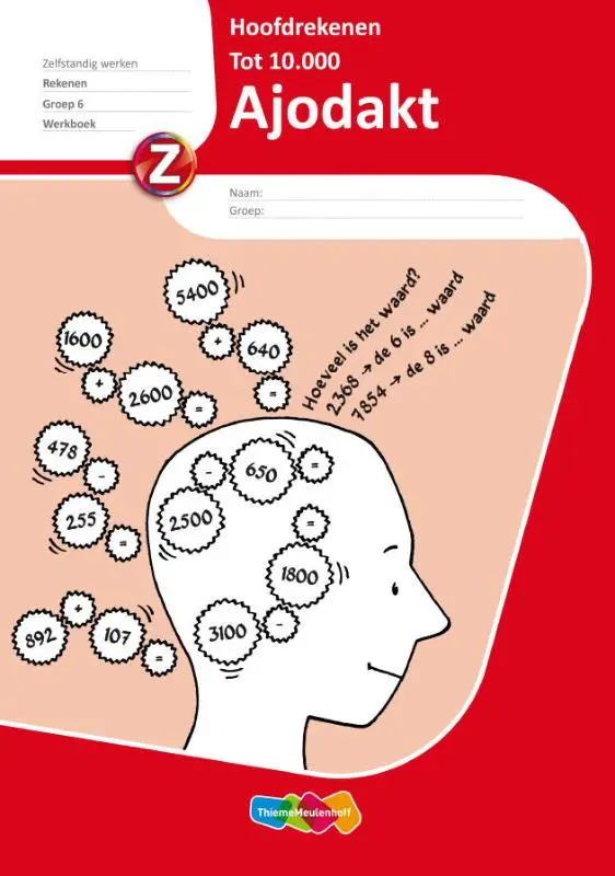 groep 6 / Ajodakt Hoofdrekenen set a 5 ex / Werkboek