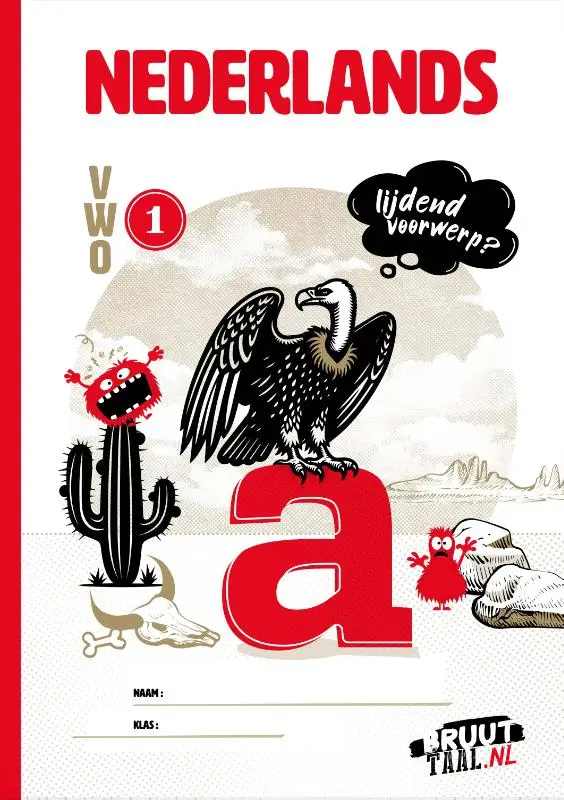 1 vwo nederlands / BruutTAAL / Werkboek