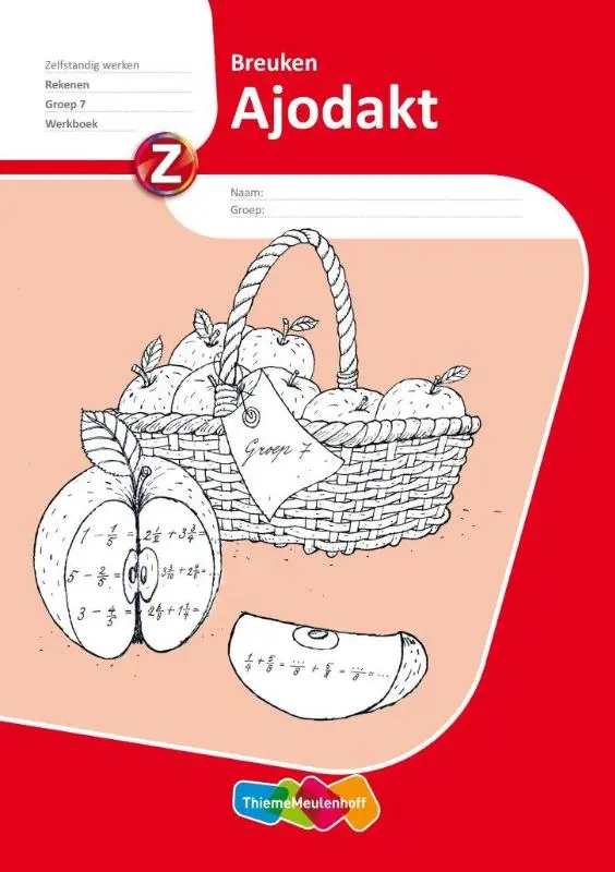 Breuken / Ajodakt reken groep 7 (5ex) / Werkboek