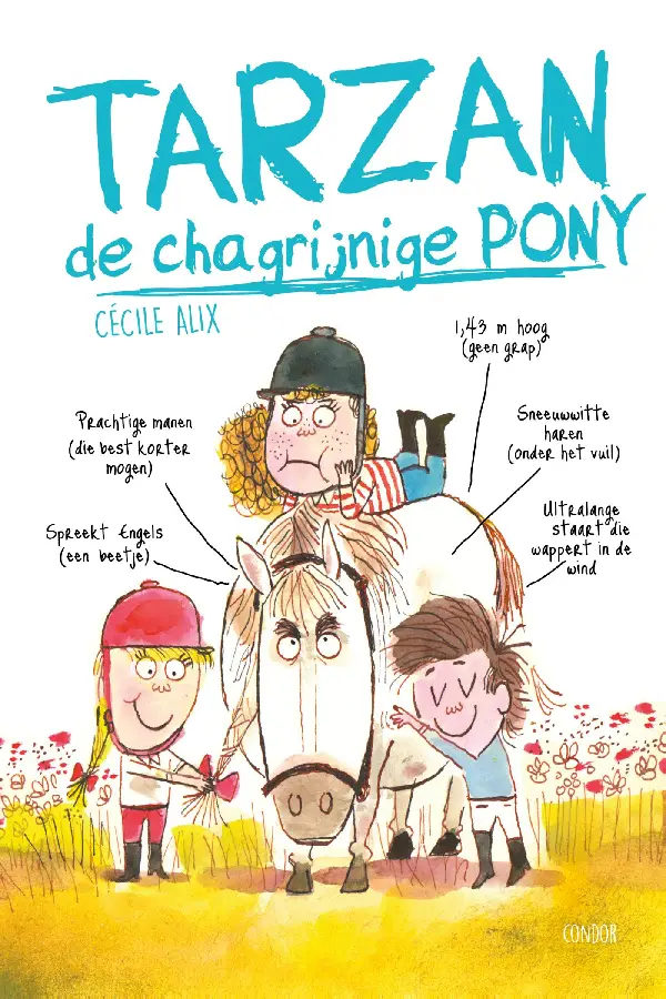 Tarzan, de chagrijnige pony