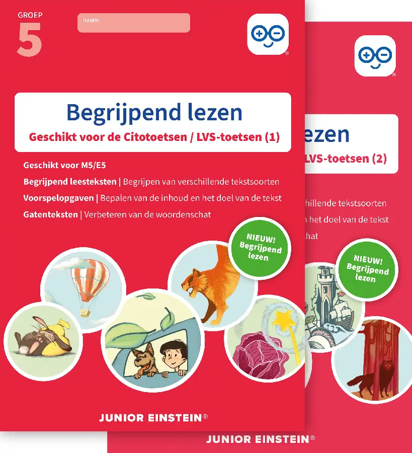 Groep 5 deel 1/2 / Begrijpend lezen Compleet delen 1 en 2 / Oefenboeken
