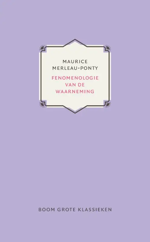 Fenomenologie van de waarneming