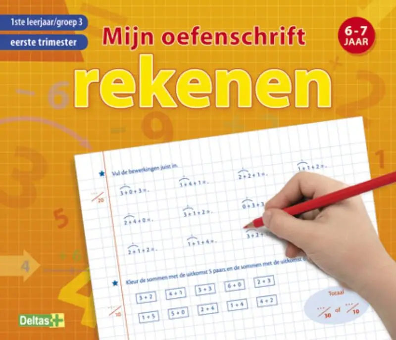 1ste leerjaar, groep 3, eerste trimester / Rekenen 6-7 jaar / Mijn oefenschift