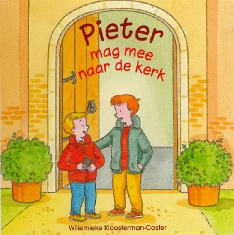 Pieter mag mee naar de kerk