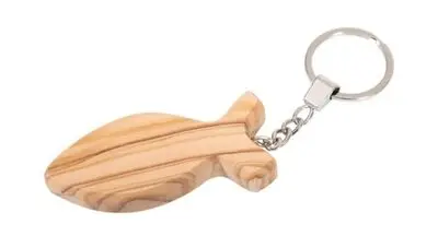 Keyring Fish Olivewood