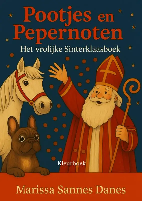 Pootjes vol Pepernoten - Het Grote Franse Bulldog Kleurboek