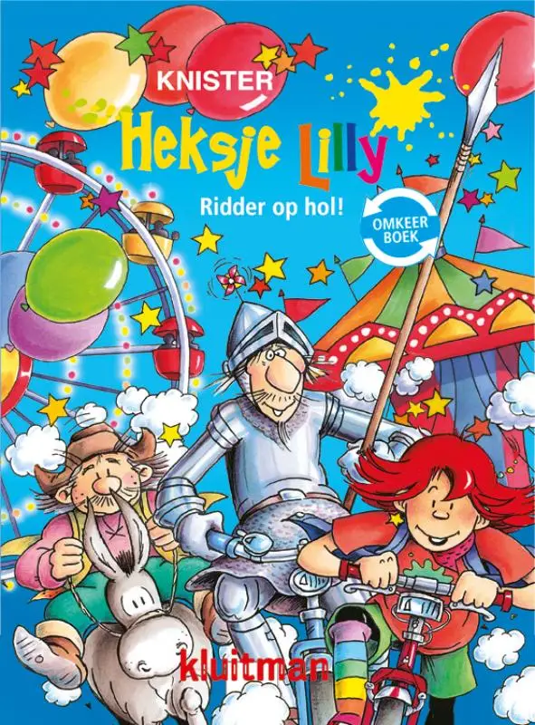 Heksje lilly omkeerboek ridder op hol