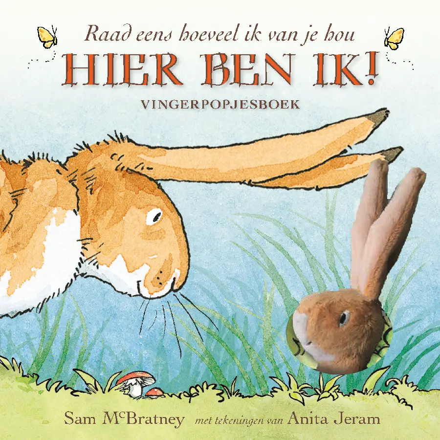 Hier ben ik! vingerpopjesboek