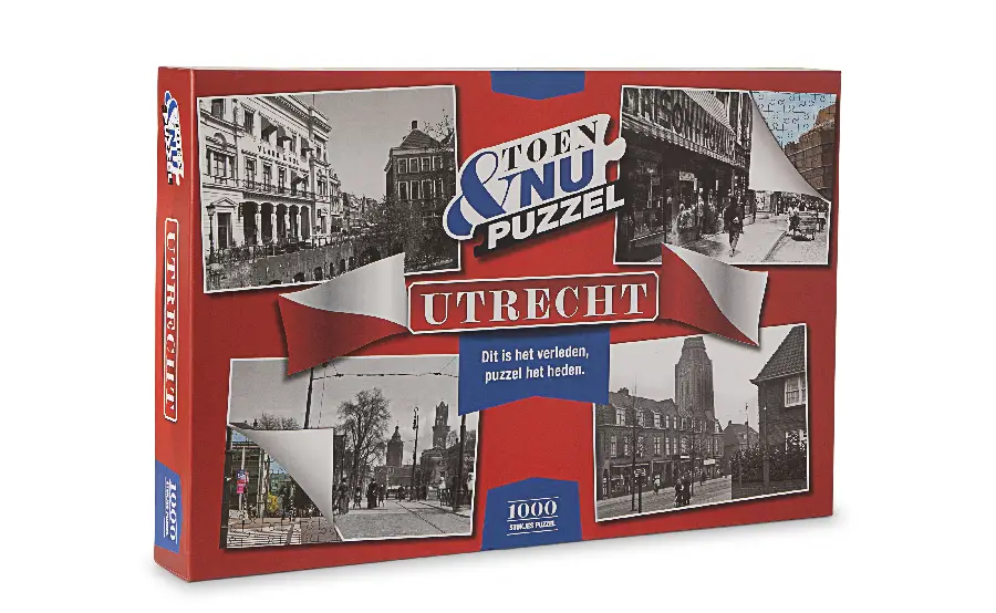 Puzzel Toen & Nu - Utrecht