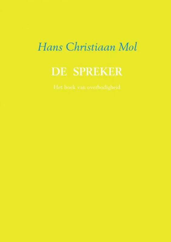 De spreker