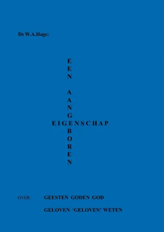 Een aangeboren eigenschap