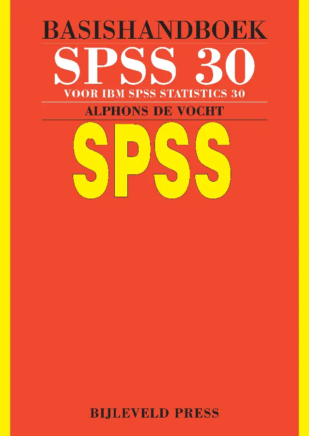 Basishandboek SPSS 30